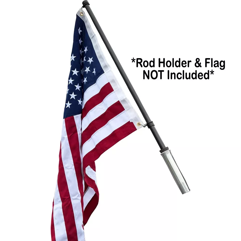 TACO Carbon Fiber Flag Pole w/J-Lock System – 54″ [FP-0125-CF54]