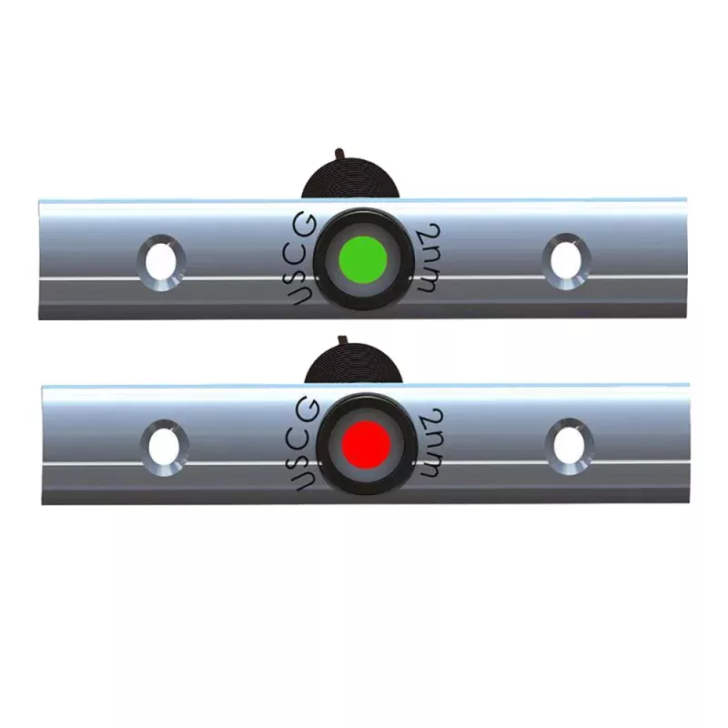 TACO Rub Rail Mounted LED Navigation Light Set – 4 w/Deutsch Plug Port & Starboard