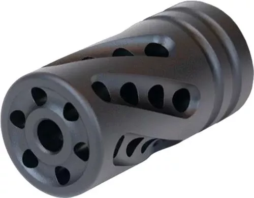 Tacsol Compensator Pac-lite 1″ – .22lr 1/2×28 Tpi Matte Black!