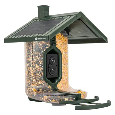 TACTACAM FeatherSnap Scout Solar-Powered Smart Bird Feeder