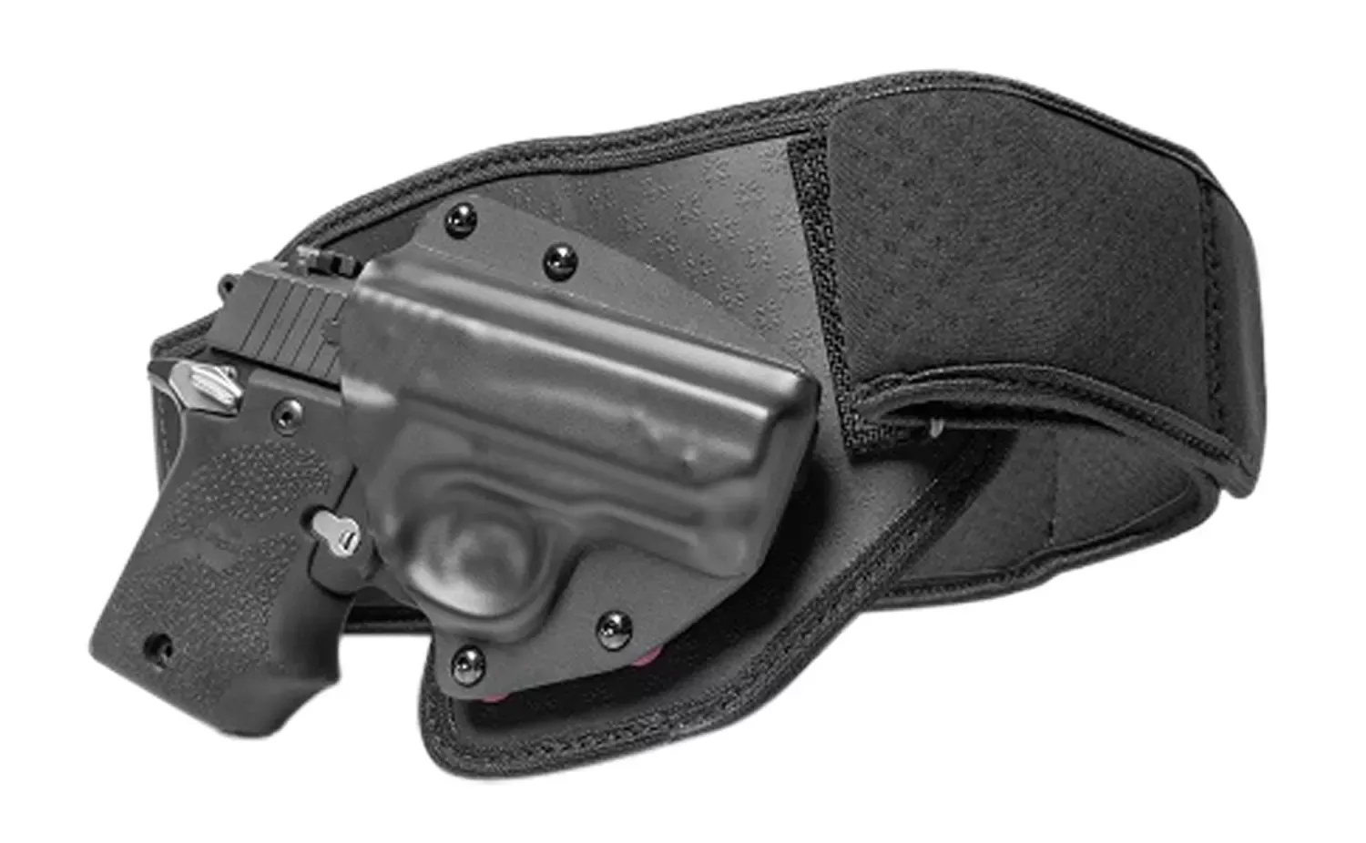 Tactica Belly Band fits Glock 42 Elastic Black Small RH