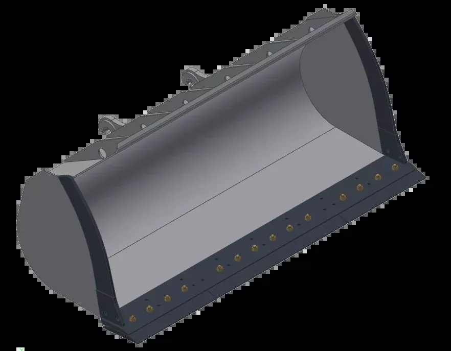 TAG General Purpose Bucket | Width 72″-108″ | Capacity 1.00–4.00 yd | Machine Size 10-30 Tons | For Crawler Loaders