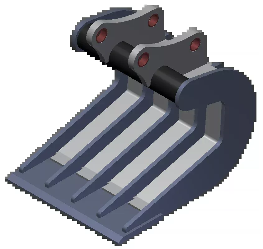 TAG Pavement Removal Claw | 24″–36″ Width | Machine Size 5–8 Ton | For Excavators