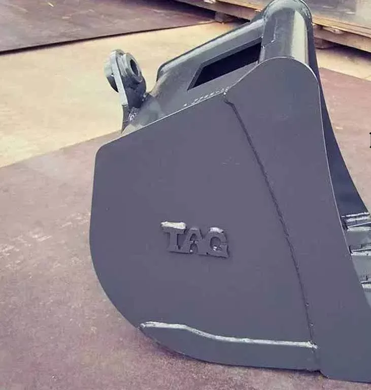 TAG Quick Coupler Dirt Bucket Series | Width 12″-36″ | Machine Size 6–8 Ton | For Excavator & Backhoe Loaders