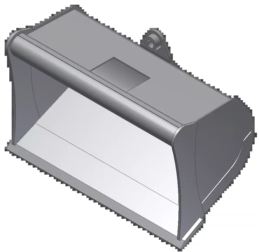 TAG Quick Coupler Ditch Cleaning Bucket | 1¼” T-Pin | 30″–42″ Width | Machine Size 6–7 Ton | For Excavators