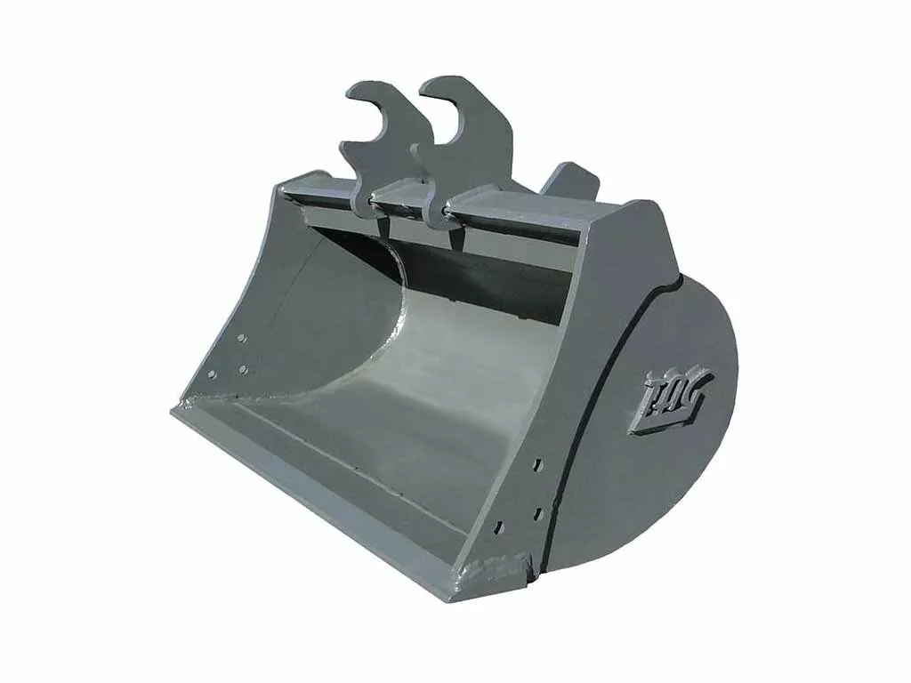 TAG Quick Coupler Ditch Cleaning Bucket | 36″–48″ Width | Capacity 0.426–0.574 Cubic yd | Machine Size 6–8 Ton | For Excavators & Backhoe Loaders