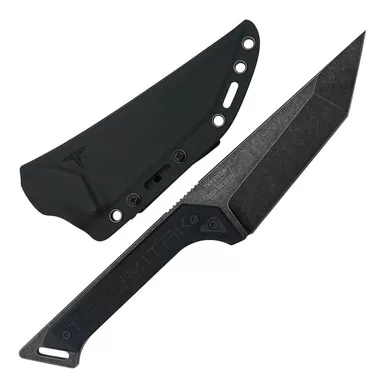 TAKUMITAK Charge D2 Tanto Blade G10 Handle Fixed Knife with Kydex Sheath (TKF215S)