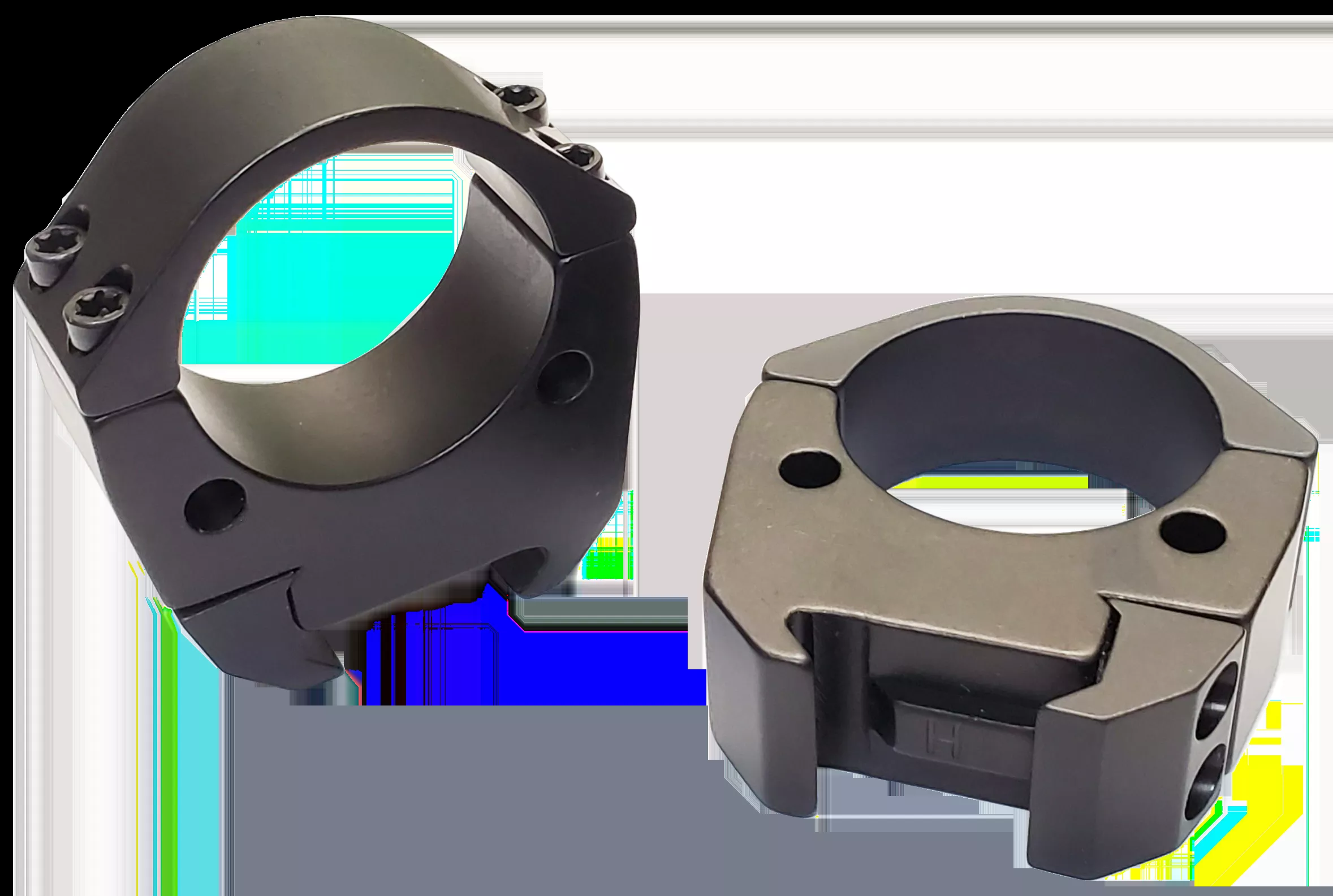 Talley Modern Sporting Black Anodized 35mm Medium 0 MOA