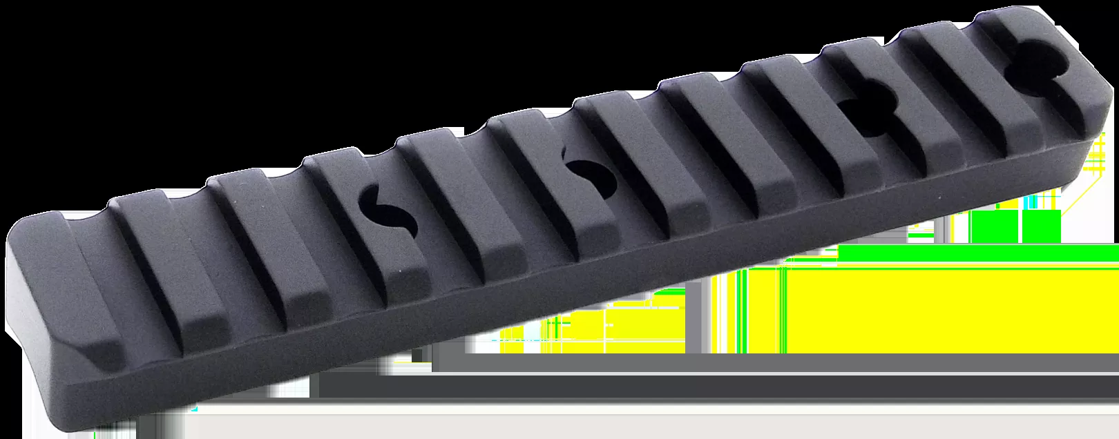 Talley Picatinny RailBlack Anodized Aluminum Compatible w/Traditions Break Action Muzzleloaders