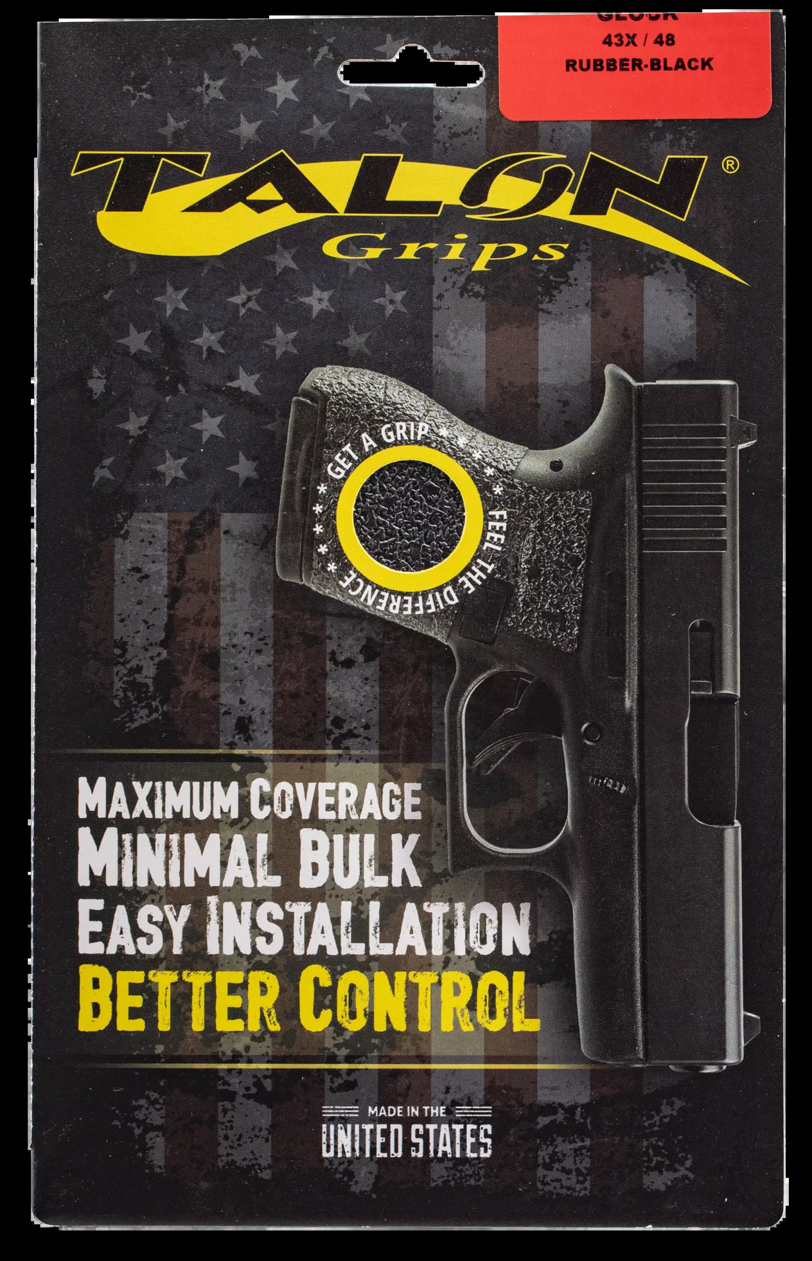 Talon Grp For Glock 48/43x Rbr