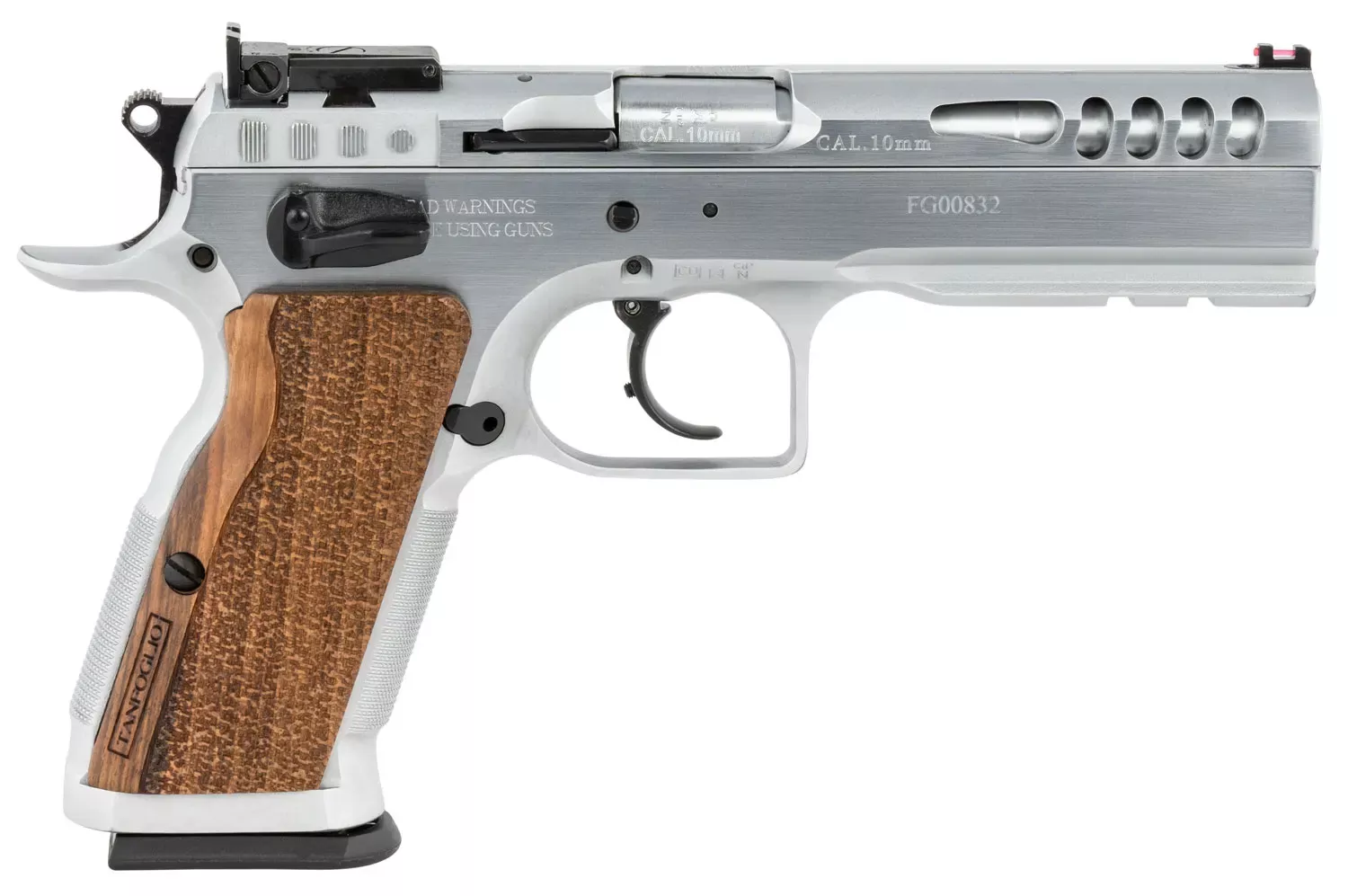Tanfoglio Defiant Stock Master 10mm Auto Pistol 4.75" TFSTOCKM10