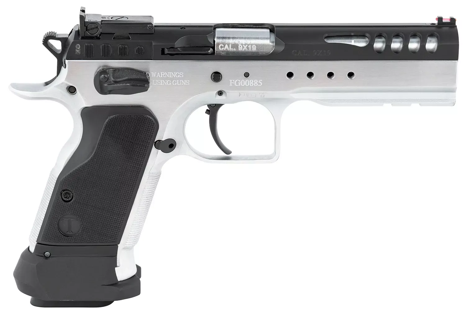 Tanfoglio IFG Defiant Limited Master 9mm Luger Caliber with 4.75" Barrel, 18+1 Capacity