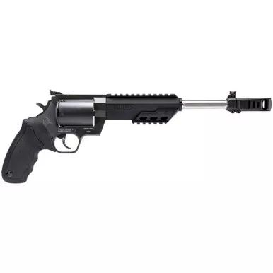 Taurus 2460101RH Raging Hunter 460 S&W Mag 5rd 10.50" Matte Black Barrel Matte Black Oxide Steel Cylinder & Frame Black Rubber with Integrated Cushion Insert Grip
