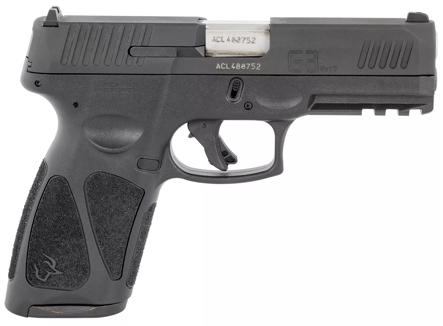 Taurus G3 9mm Luger Pistol 4″ 10+1 Black