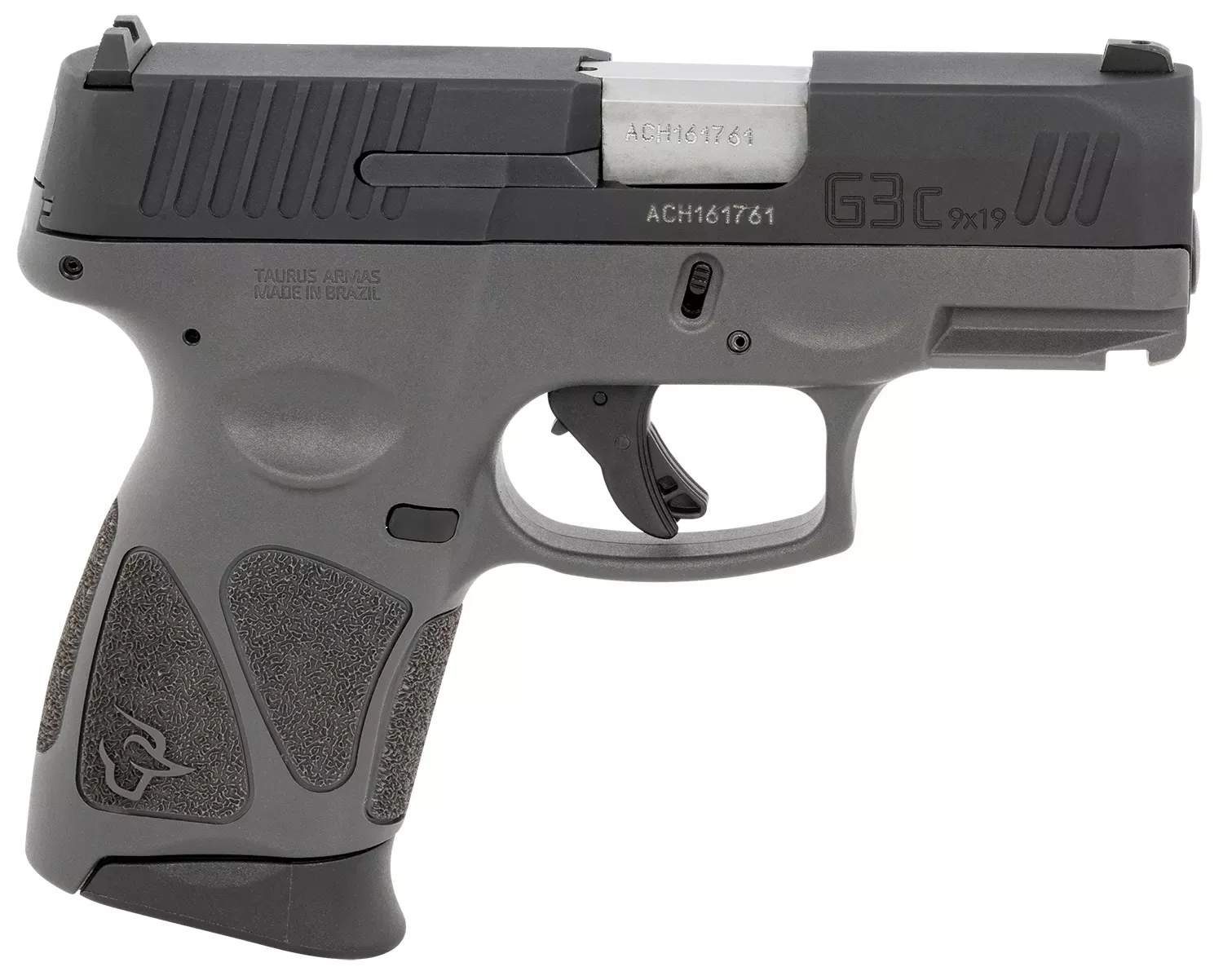 Taurus G3C 9mm Luger Pistol 3.26" 12+1 Gray 1G3C931G