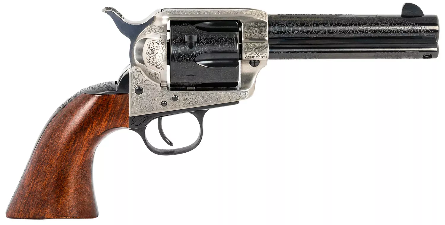 Taylors & Company 1873 Cattleman 357 Mag Revolver Blued 4.75" 6+1