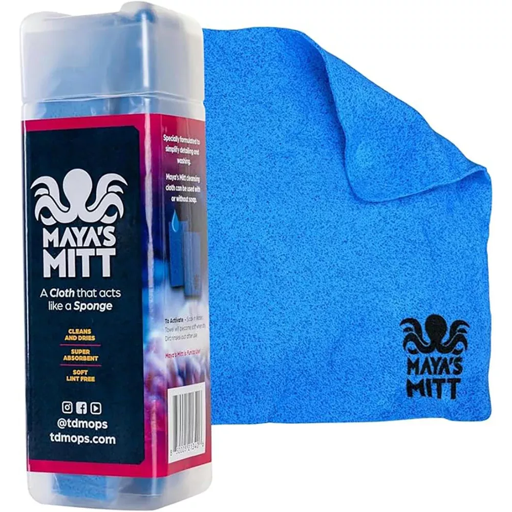 TD Mop Maya’s Mitt – Detailing Sponge Cloth – 13″ x 20″ – MMLARGE