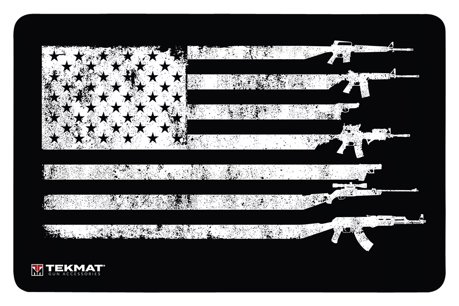 TekMat USA Gun Flag Door Mat