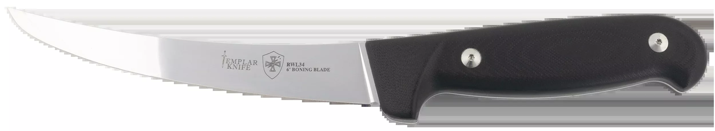 Templar Knife Boning, Temp K6bbk362 Cutlery 6" Boning KnifeRwl34