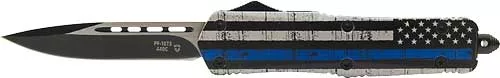 Templar Knife Large Otf Back – The Blue 3.5″ Blk Drop Point