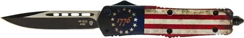Templar Knife Large Otf Betsy – Ross Flag 3.5″ Black Drop Pnt