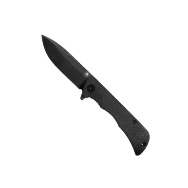 Templar Knife Paladin Linerlock Folding Knife 3.27" Black