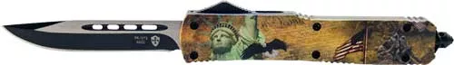 Templar Knife Slim Otf Liberty - 3.1" Black Drop Point