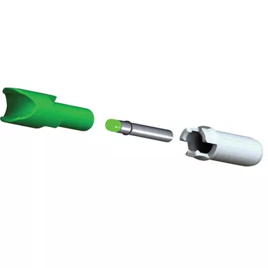 TenPoint HEA-358.3 Alpha-Brite Lighted Nock System, Black, 3 Pack