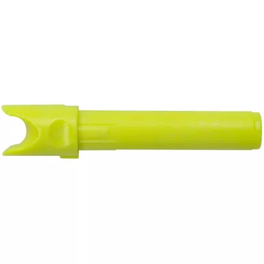 TenPoint HEA-364.12Y Alpha Nock HPX for Rail-Less Crossbows, Yellow, 12 Pack