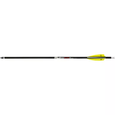 TenPoint HEA-660.3 Pro Elite 400 Arrows, White Alpha Nocks, 20 Inches, Black, 3 Pack