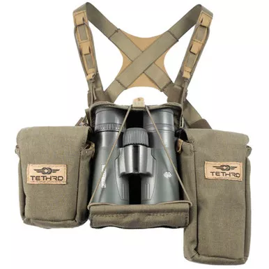 Tethrd BINO-HARNESS-KIT Bino Harness Hybrid Kit, Green