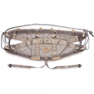 Tethrd CARNIVORE-2P-REG Carnivore Saddle Two Panel, Tan, Regular
