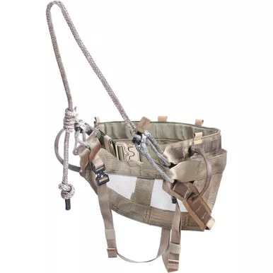 Tethrd CARNIVORE-2P-XL Carnivore Saddle Two Panel, Tan, XL
