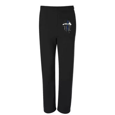 Thin Blue Line Detroit Skyline Sweatpants