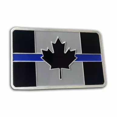 Thin Blue Line EMBLEM-TBL-CANADA Canadian Flag Vehicle Emblem