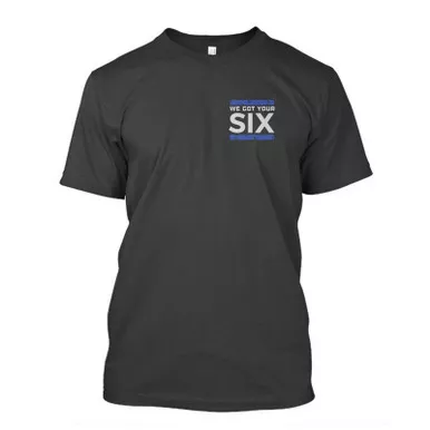 Thin Blue Line Men's Got Your Six Short Sleeve T-Shirt
