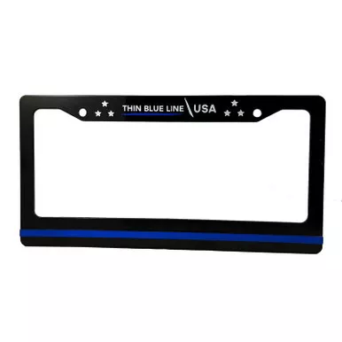 Thin Blue Line TBL-AM-LPF License Plate Frame