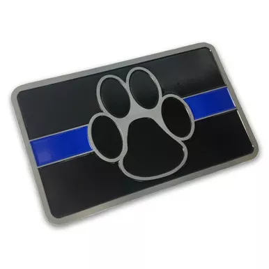Thin Blue Line TBL-PAW-EMBLEM K9 Vehicle Emblem