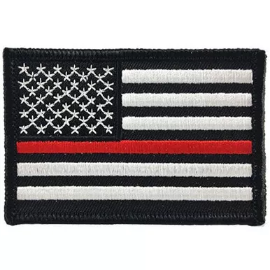 Thin Red Line American Flag Patch