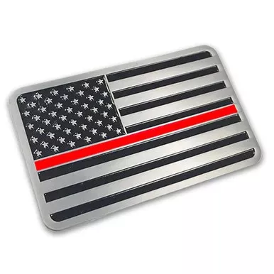 Thin Red Line EMBLEM-TRL-AMERICAN American Flag Vehicle Emblem
