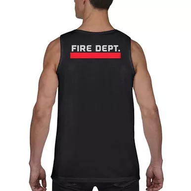 Thin Red Line Fire Department Tank Top