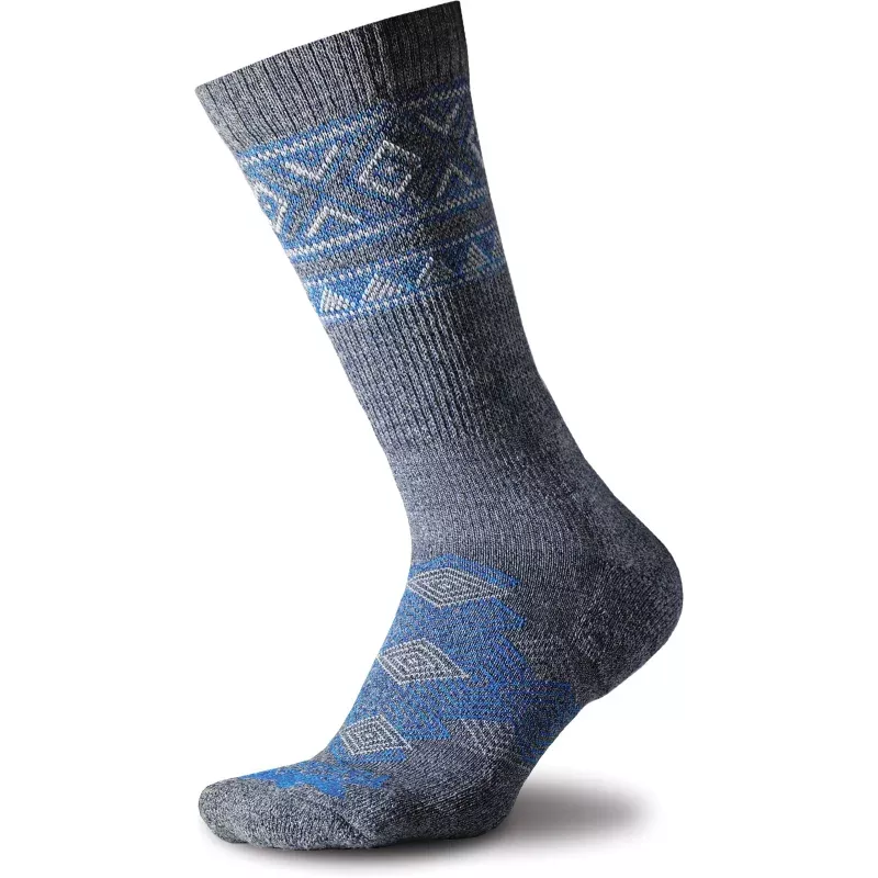 THORLO Outdoor Travel Lightweight Crew Socks – Blue, Size X Small