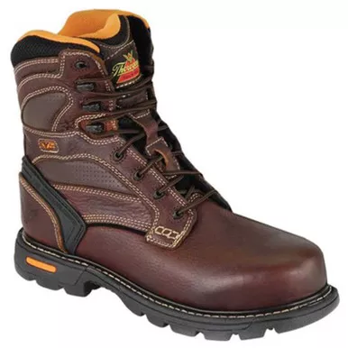 Thorogood Mens Gen Flex2 8" Composite Safety Plain Toe Brown Boots 804-4448