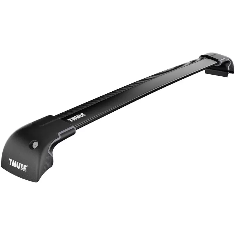 Thule Aeroblade Edge Flush Mount Roof Rack Crossbars for Smooth Black Finish