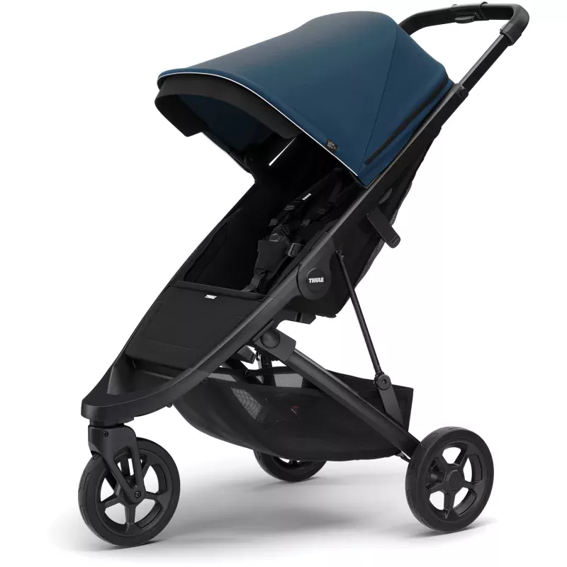Thule Spring Stroller in BlueLightweight and Compact Baby Travel Solution