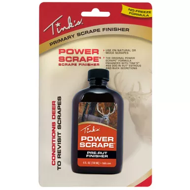 Tink's W5225 Power Scrape Pre Rut Finisher, 4 Ounce, Black
