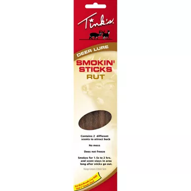 Tink's W6106 Smoke Sticks Deer Rut, Red, 6 Pack