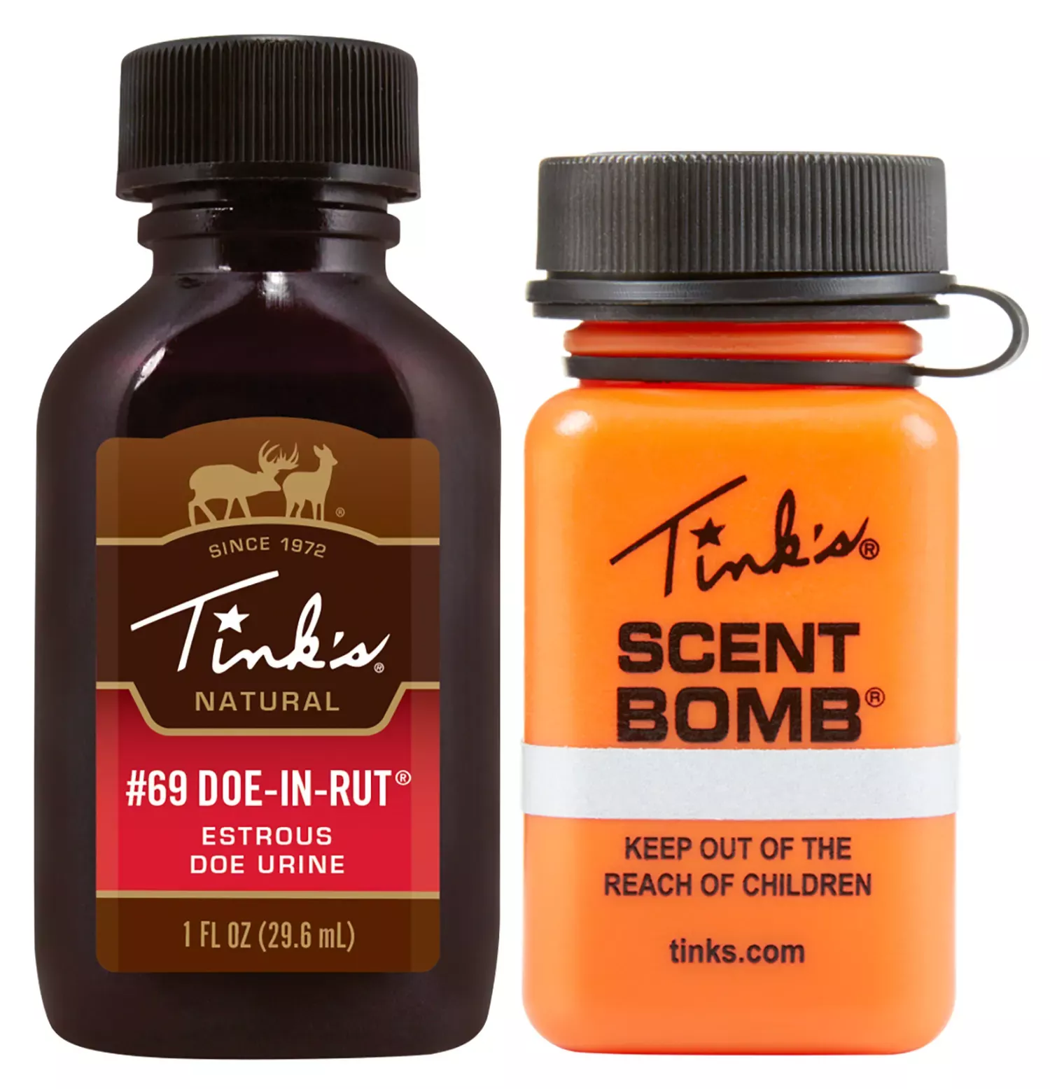 Tinks #69 Doe-In-Rut Value Pack Deer Attractant Doe In Estrus Scent Includes Scent Bomb
