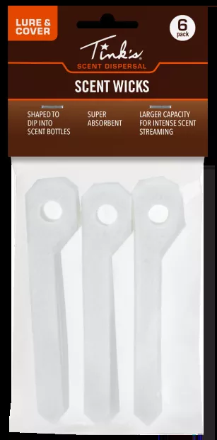 Tinks Scent Wicks 5″ Felt 6 Pack