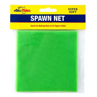 tlas Mike's Spawn Net 3" Squares Lime
